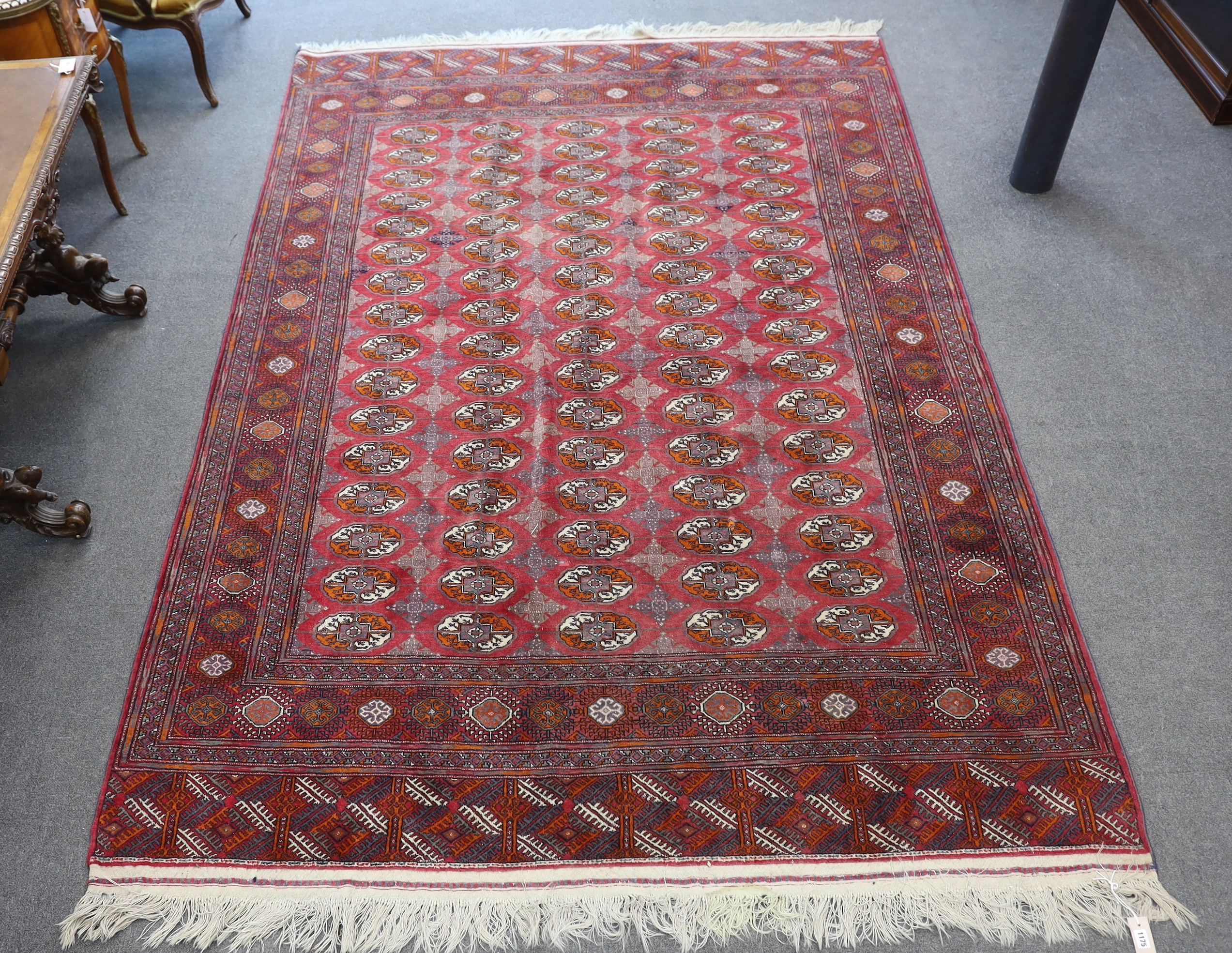 A Bokhara carpet, 290 x 202cm